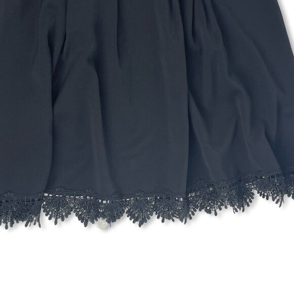 Lovers + Friends Black Lace Off-Shoulder Mini Dress NWT (Size L) - Picture 5 of 10
